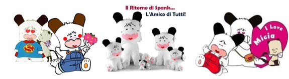 Hello Spank Peluche