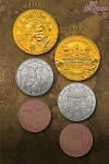 World Of Warcraft Alliance Coin Set Limited Edition - Set Monete Alleanza