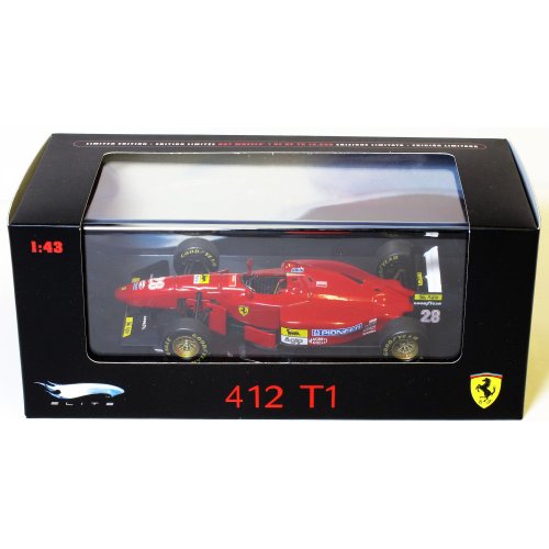1:43 Hot Wheels Elite Ferrari 412 t1 Winner GP Germany BERGER 1994 