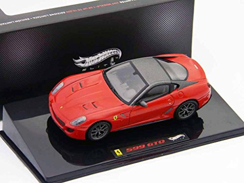 Ferrari 599 Gto Red Elite Collection 1:43 Model T6267 HOT WHEELS