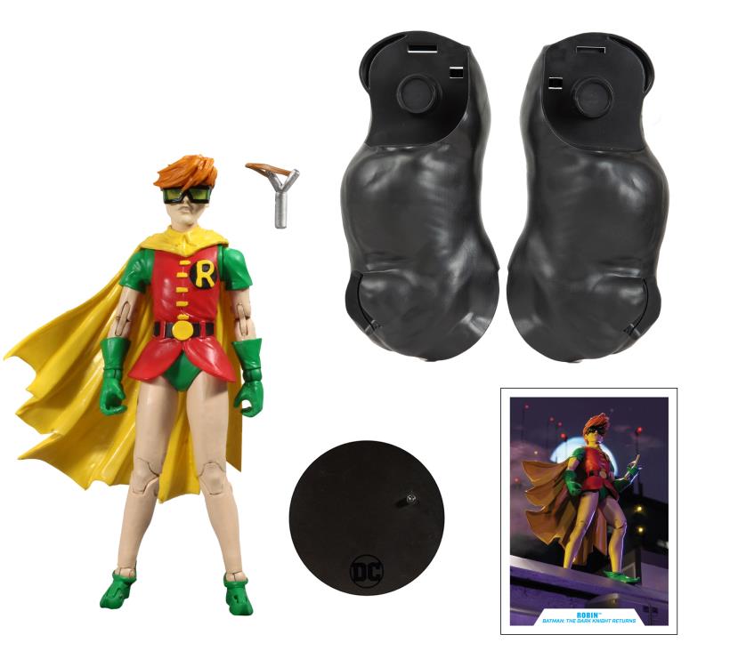 Batman Dark Knight Returns Robin Build Action Figure MCFARLANE TOYS - Foto 5 di 6