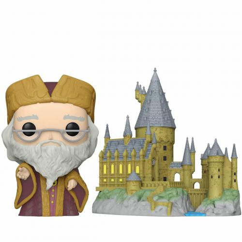 Harry Potter Albus Dumbledore With Hogwarts POP Town #27 Vinyl Figure FUNKO - Picture 2 of 2