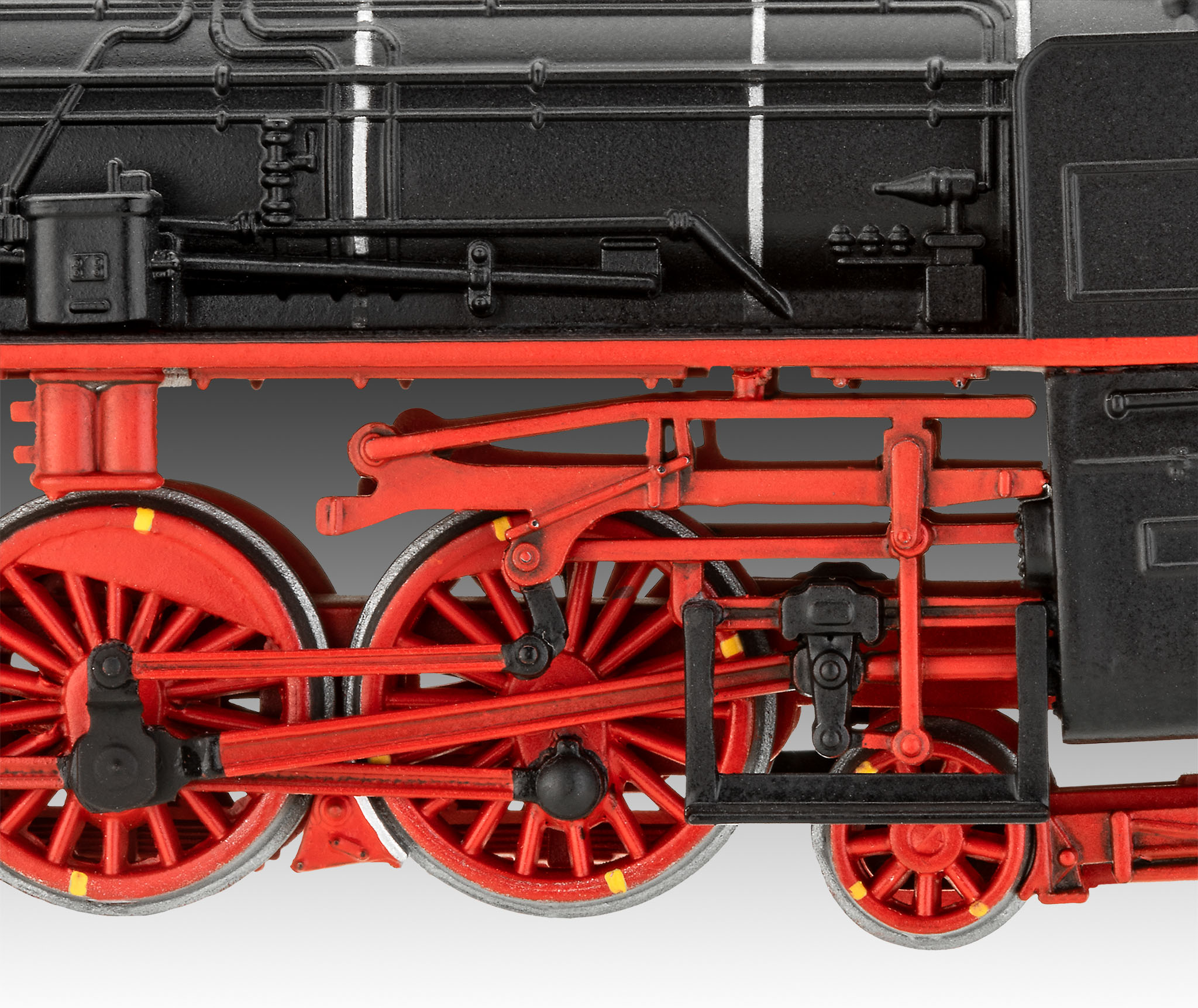 Express Locomotive S3/6 Br18(5) With Tender 2'2't 1:87 Plastic