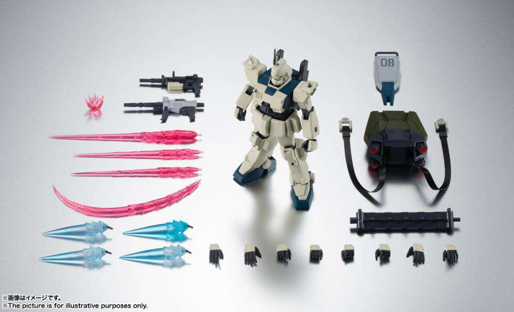 RX-79(g) ez-8 Gundam EZ-8 Ver. Anime Robot Spirits Action Figure BANDAI - Imagen 2 de 6
