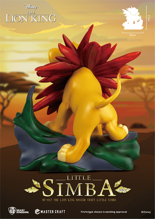 statue simba disney