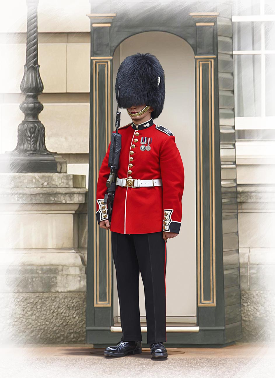 royal guard figure