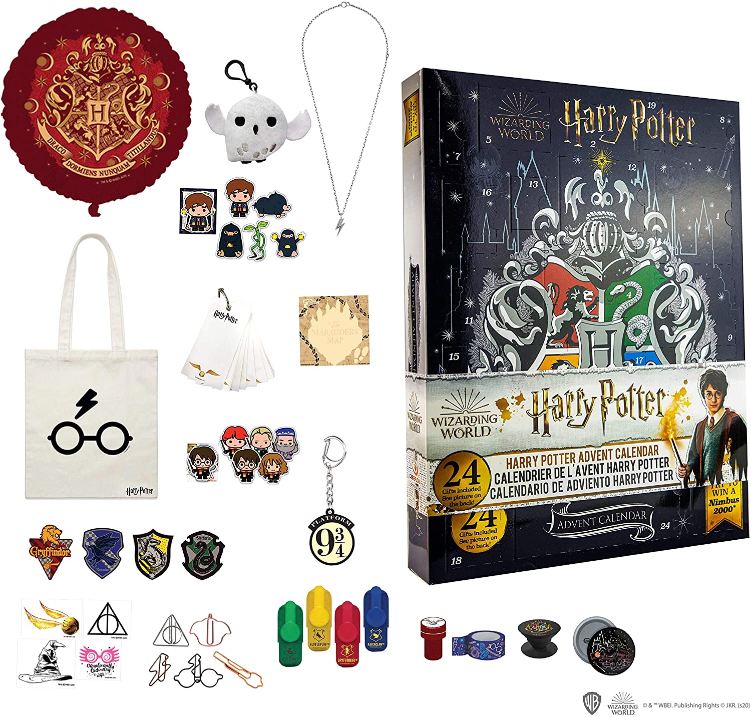 Harry Potter Xmas Christmas Advent Calendar 2020 Calendario De Harry Potter Xmas Christmas Advent Calendar 2020 Calendario De