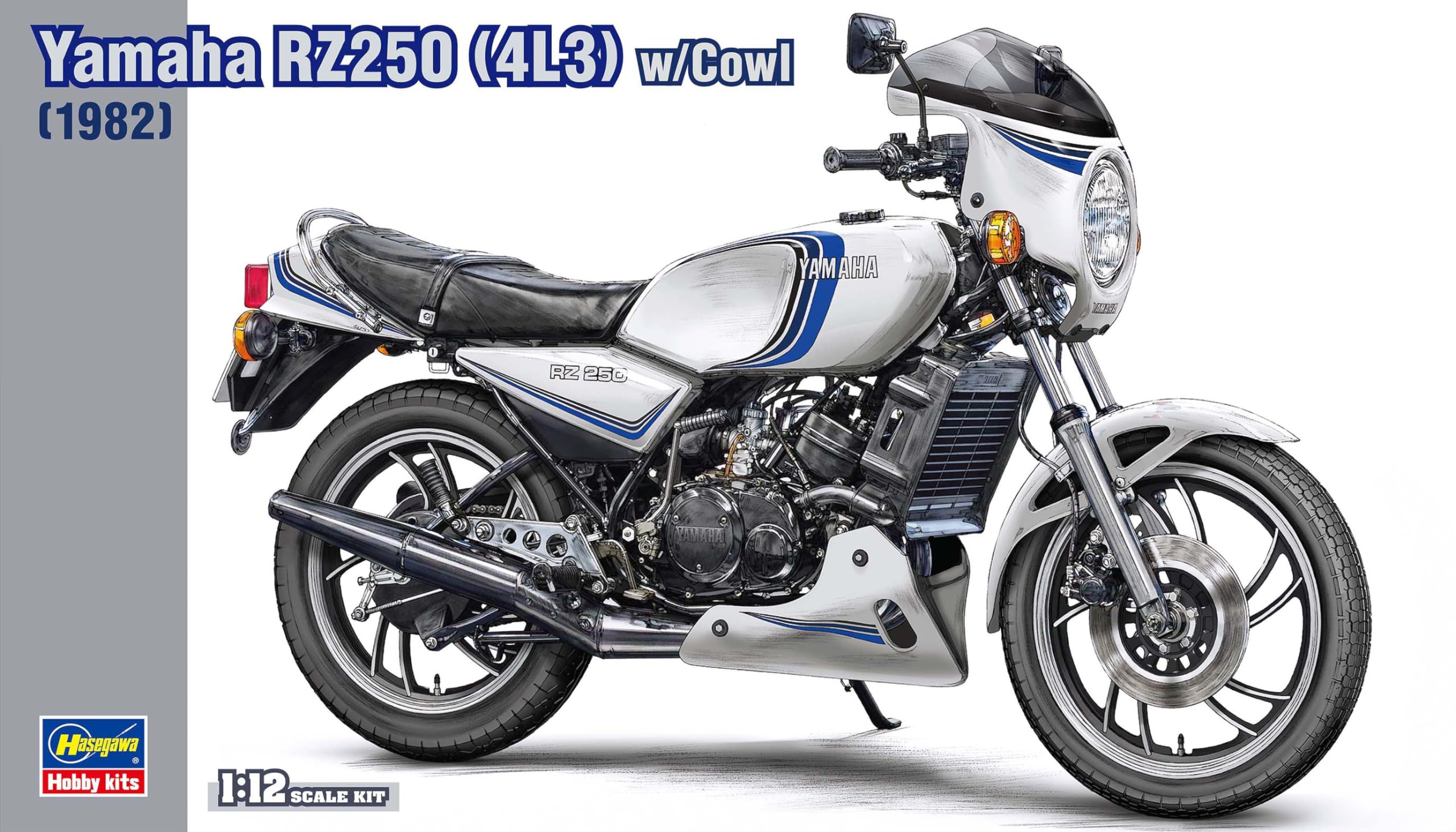 ま*い様 ハセガワ1/12ヤマハRZ250 完成品 8月予約】ハセガワ 1/12 ヤマハ RZ250 (4L3) “Y.A.C. リミテッド