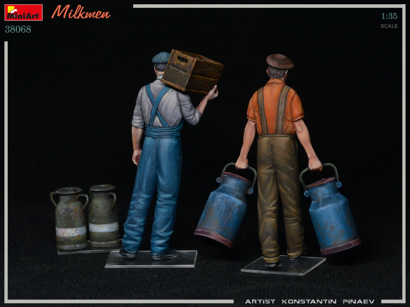 Milkmen Figure 1:35 Plastic Model Kit MINIART