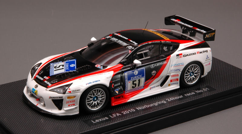 自動車 1/43 Lexus LFA /EBBRO Ebbro 1:43 Lexus LFA Nürburgring package white 44637 model