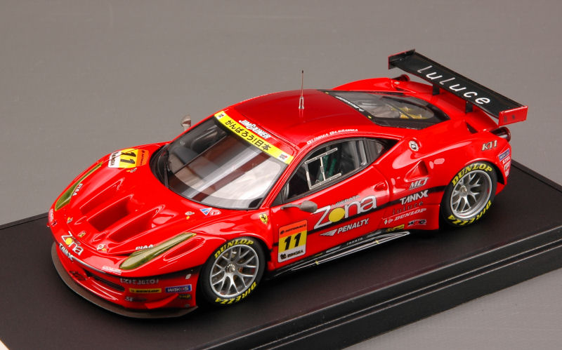 Ferrari 458 GT2 #11 Super GT 300 2011 1:43 (Make Up Pour Ebbro