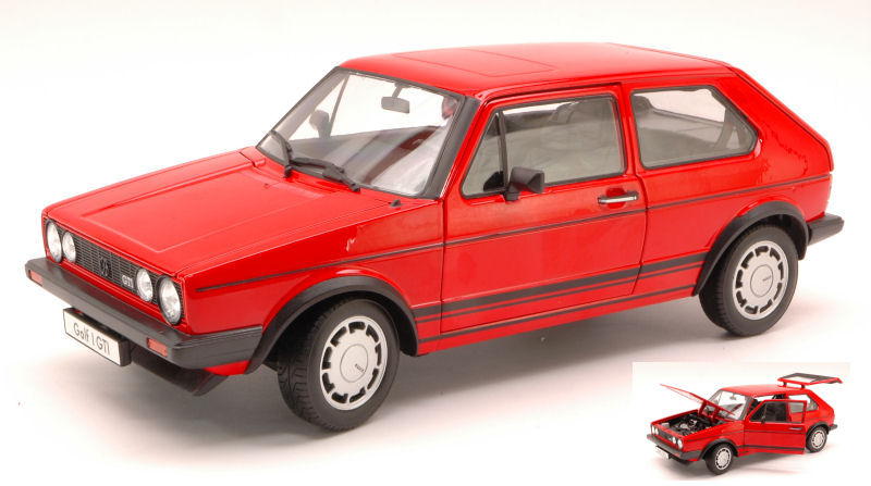 Volkswagen VW Golf I Gti 1976 Red 1:18 Model 0220 WELLY | eBay