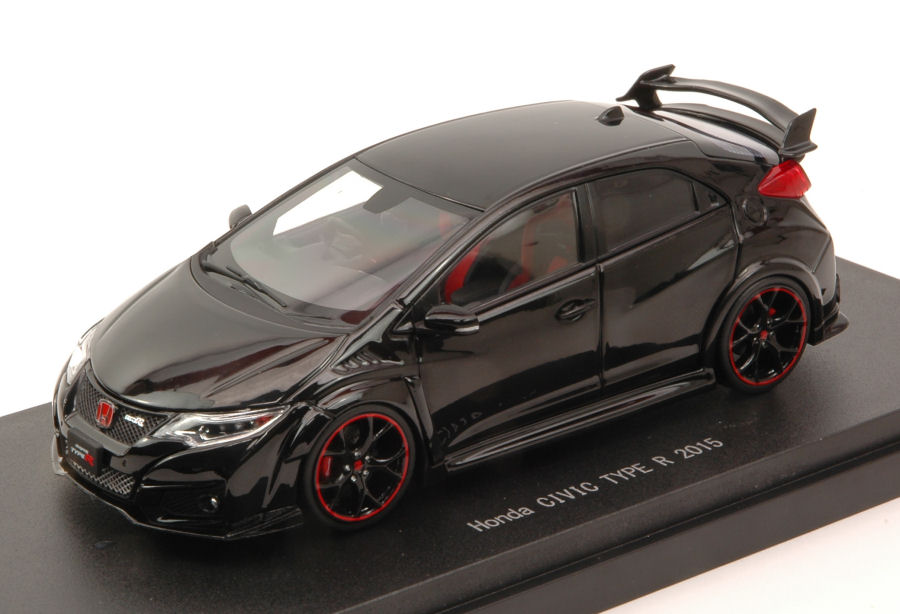 Honda Civic Type R 2015 Crystal Black Pearl 1:43 Model 45367 Ebbro