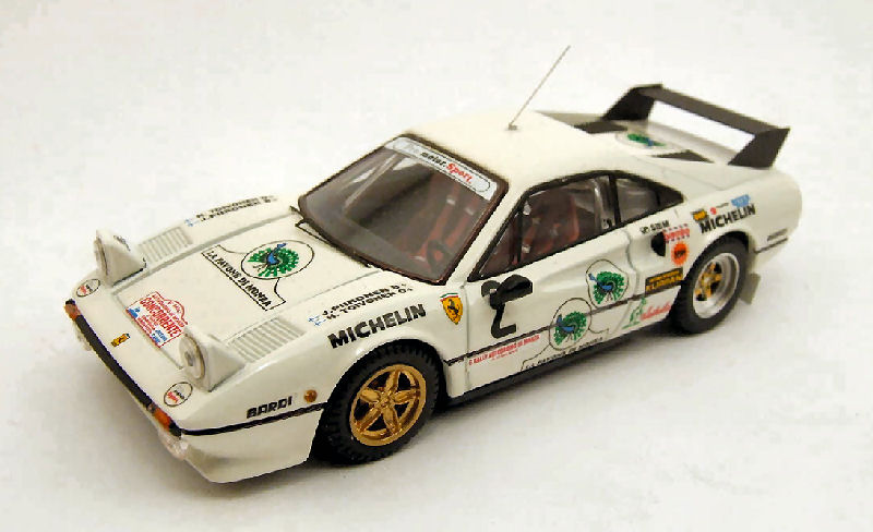 Die cast 1//43 Modellino Auto Ferrari 308 GTB Rally Monza 1983 H Toivonen