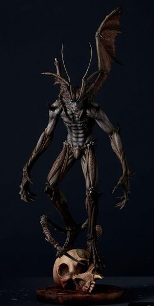 Amon Apocalypse Of Devilman Amon 1/6 Statue Gecco | eBay