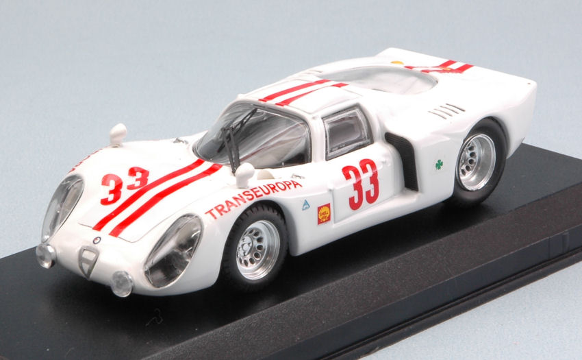 Alfa Romeo 33.2 33 Accident 12 H Interlagos 1970 M. Gernandez 1 43 Model Alfa Romeo 33.2 33 Accident 12 H Interlagos 1970 M. Gernandez 1 43 Model