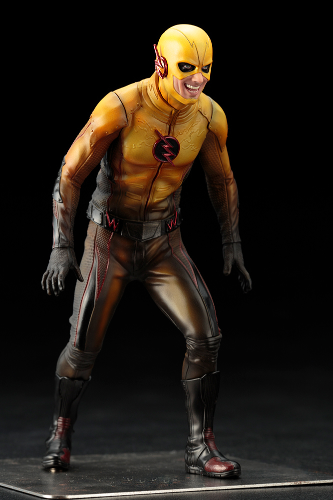 Kotobukiya Reverse Flash ARTFX Plus Statue - TV Series Version, 1/10 Scale, Light-Up Eyes