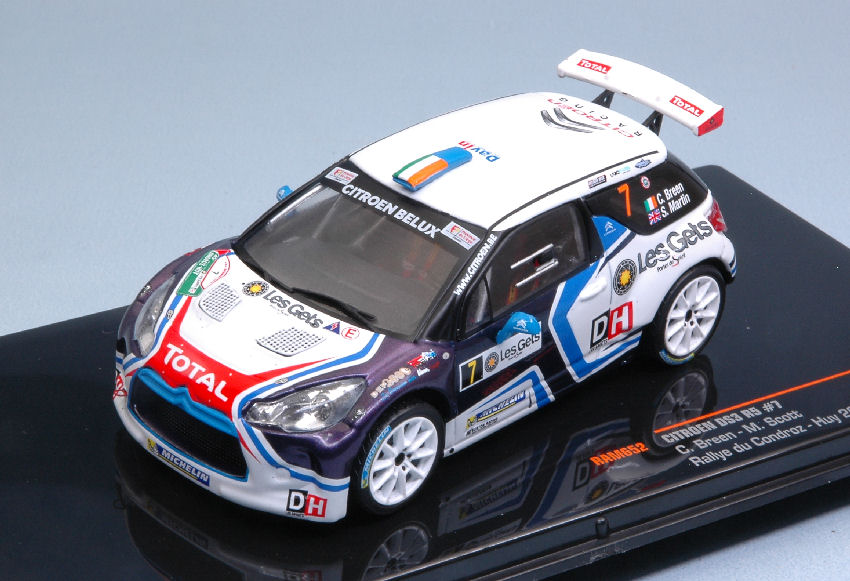 Citroen Ds3 7 Winner Rally Du Condroz-Huy 2016 C. Breen M. Scott 1 43 RAM652 Citroen Ds3 7 Winner Rally Du Condroz-Huy 2016 C. Breen M. Scott 1 43 RAM652