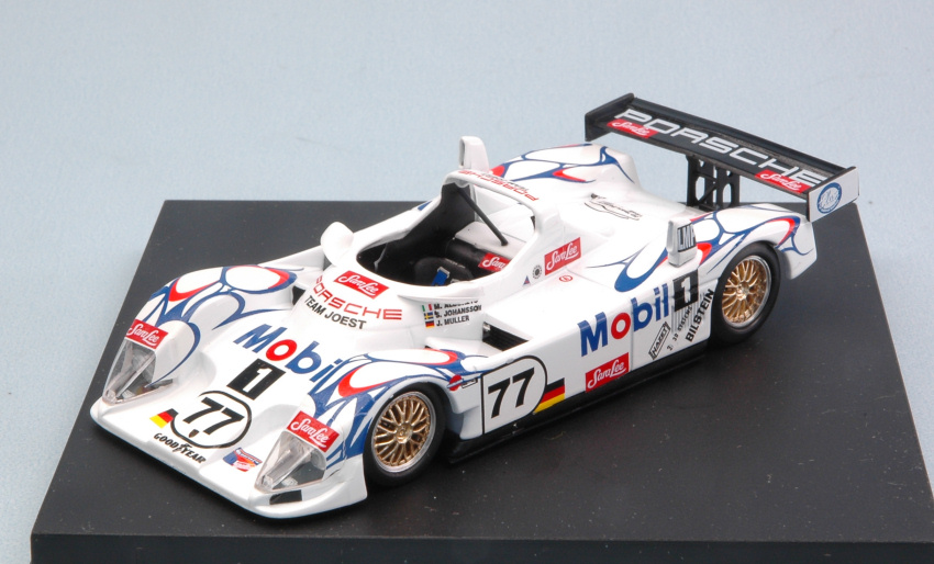 PORSCHE lmp1 77 2nd Road Atlanta Alboreto/Johansson/Muller 1:43 Model PORSCHE lmp1 77 2nd Road Atlanta Alboreto/Johansson/Muller 1:43 Model