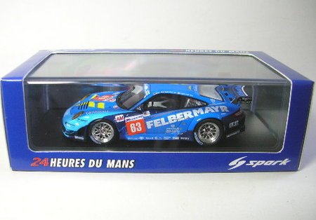 Porsche 997 GT3 RSR #63 LM 2011 1:43 Model Spark Model | eBay