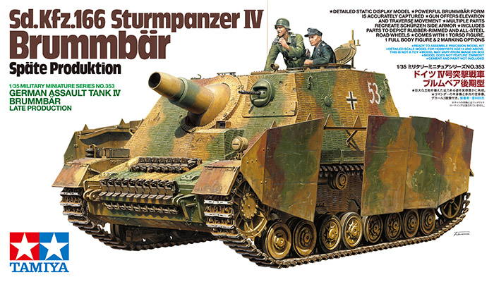 1/35 Sturmpanzer IV Brummbär (Mid Version) 981376 jetzt kaufen - online