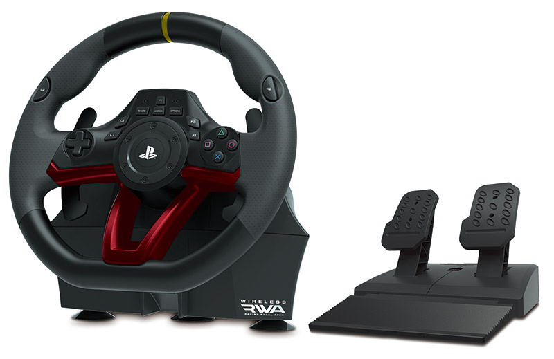Hori Playstation 4 Wireless Racing Wheel Apex Officially Licensed By Siea Playstation 4 Computer And Video Games Amazon Ca