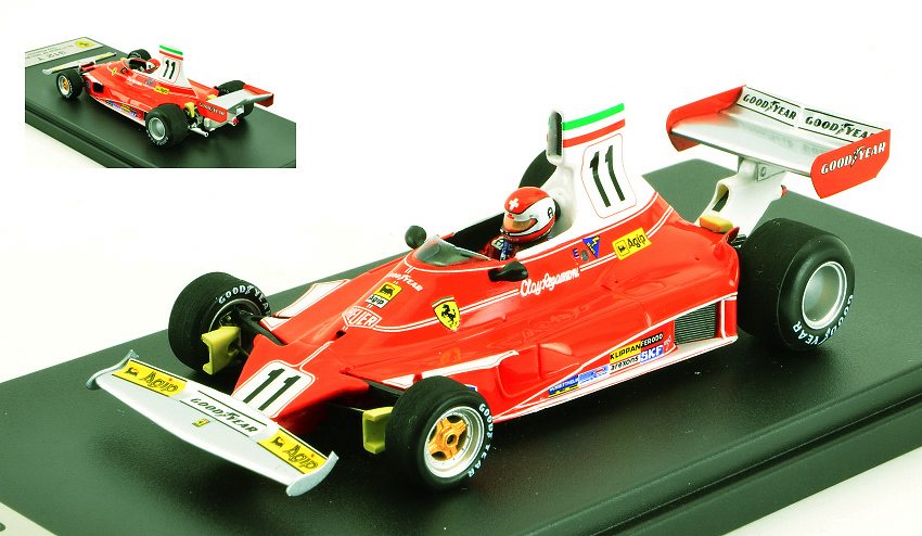 Ferrari 312T #11 Winner Italian Gp 1975 Clay Regazzoni 1:43