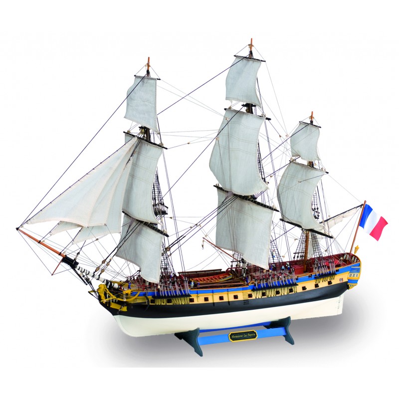 Lafayette Hermione Frigate Fregata Nave In Legno 1 89 Wooden Model Kit 22517 N Ebay