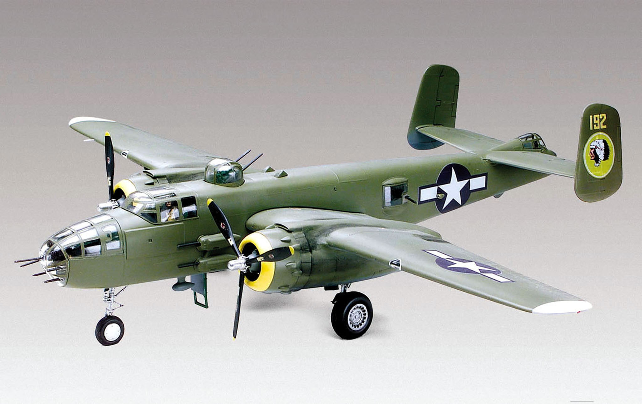 希少 1/48 モノグラム B-25J MITCHELL Monogram 1/48 B-25J Mitchell, by Spiros Pendedekas