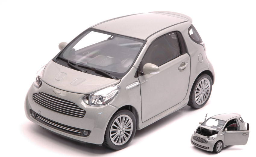 Aston Martin Cygnet 2011 Mouse Grey Metallic.1:24 Model 24028S WELLY - Foto 1 di 1