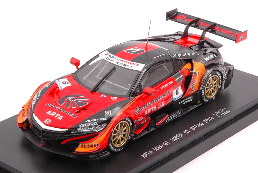 Honda Arta Nsx Gt #8 3rd Super Gt500 2018 T.Nojiri-T.Izawa 1:43