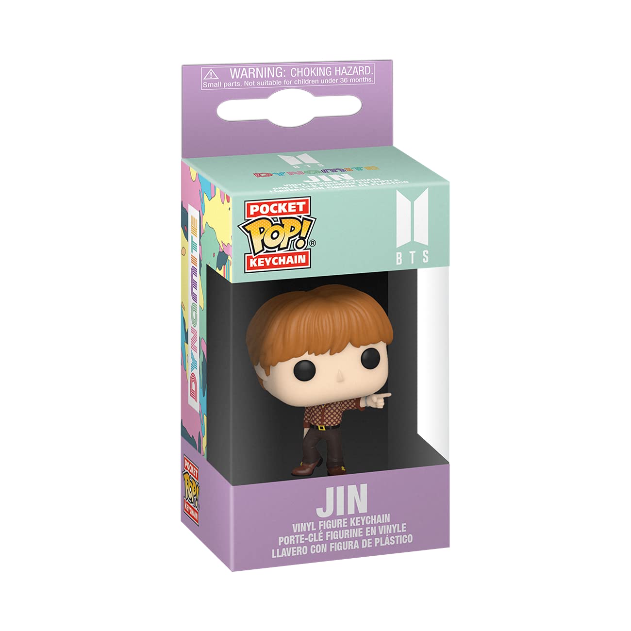 BTS Dynamite Jin POP Pocket Keychain Portachiavi FUNKO - Imagen 1 de 1