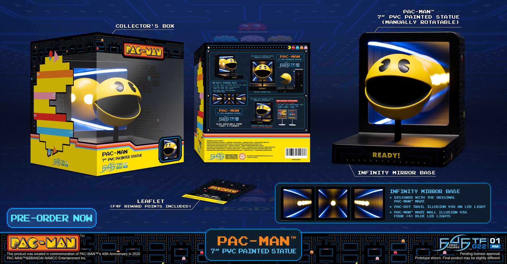 Pac-Man PVC Statue FIRST4FIGURES