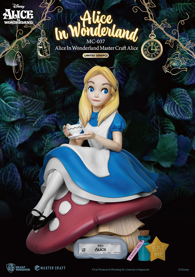 Alice In Wonderland Mastercraft Disney MC-037 Statue BEAST KINGDOM