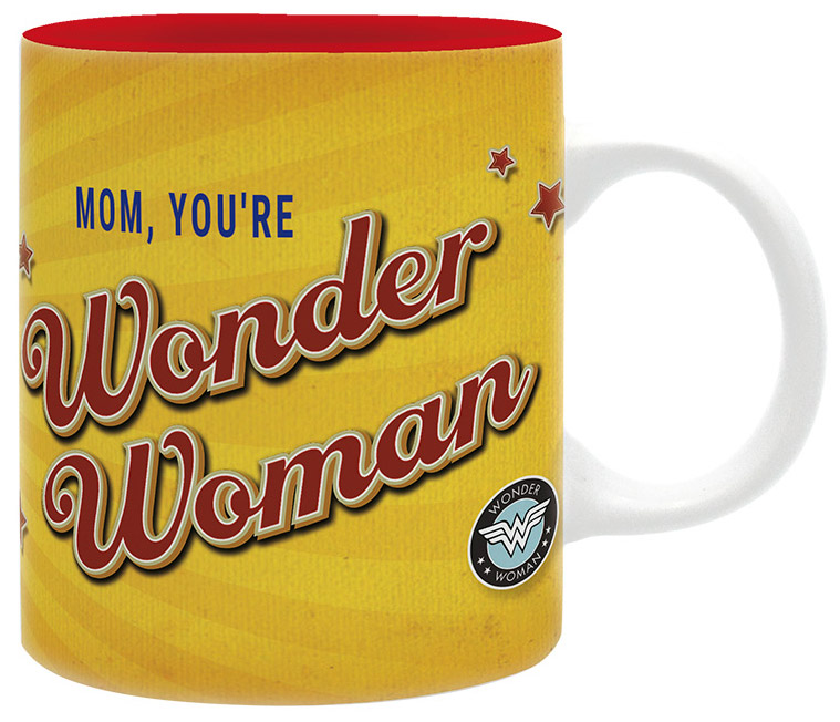 DC Comics Wonder Woman Mom Tazza Mug ABYSTYLE - Foto 1 di 1
