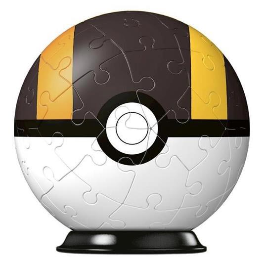 Pokemon Pokeball Nera Ultraball Puzzle 3D 54pz RAVENSBURGER - Foto 1 di 2