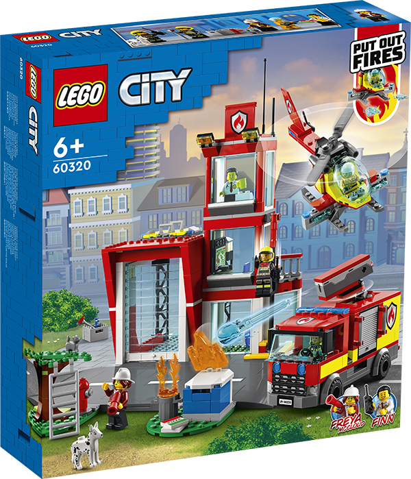 LEGO CITY 60320 Caserma dei Pompieri LEGO