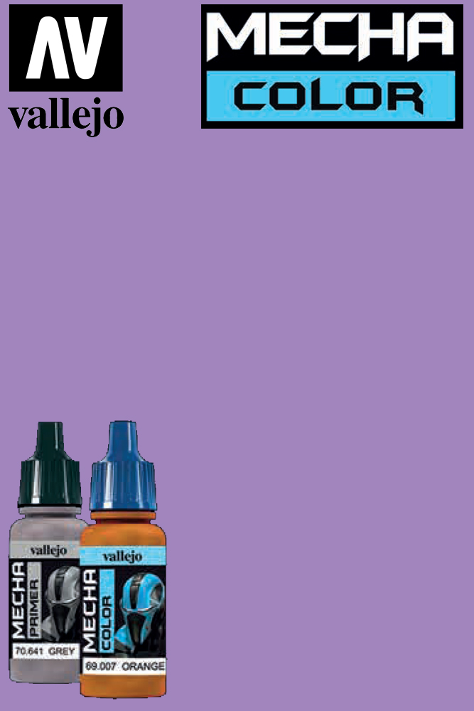 Vallejo Mecha Color Acrylic Paint Colore Acrilico 69012 Purple VALLEJO