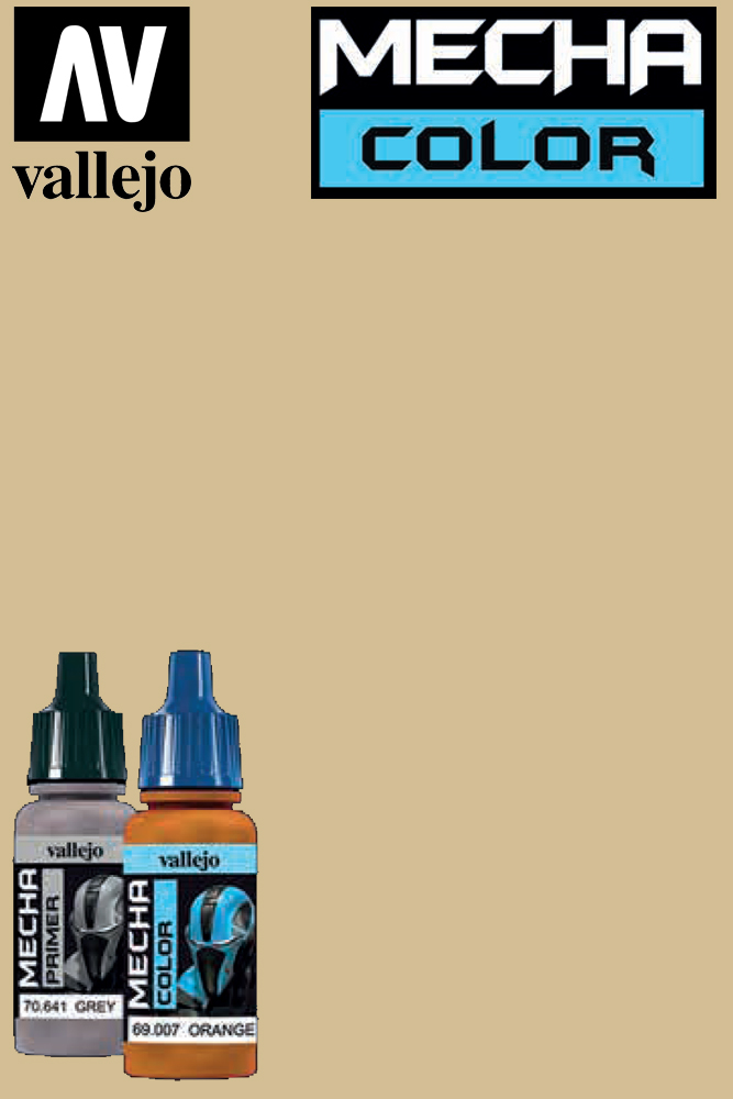 Vallejo Mecha Color Acrylic Paint Colore Acrilico 70644 Primer Sand VALLEJO
