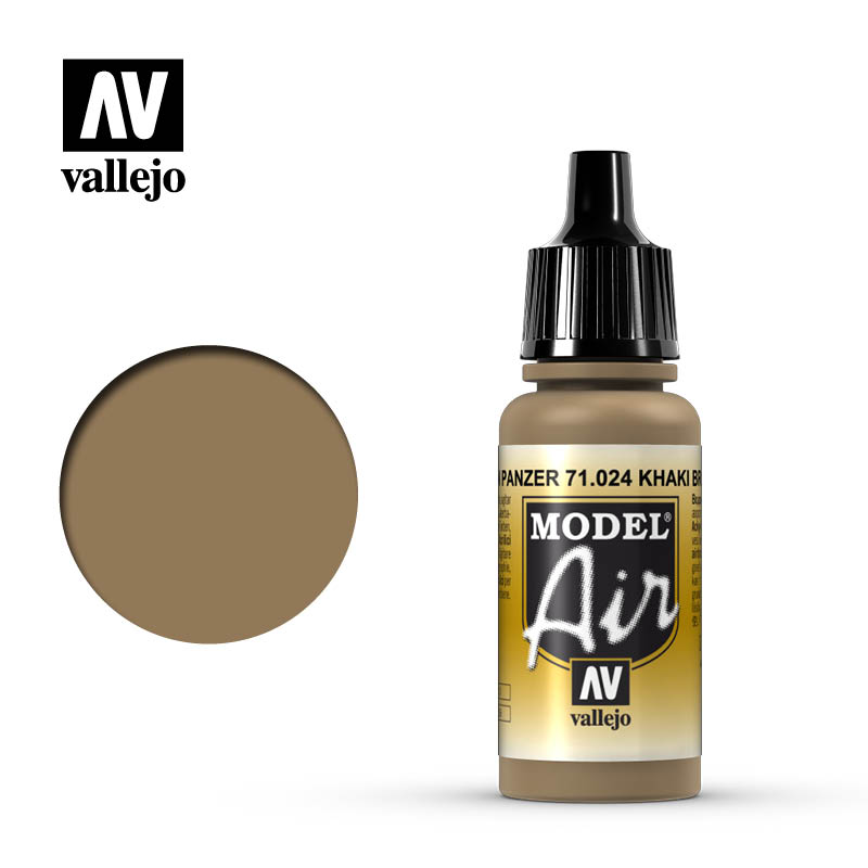 Vallejo Model Air Acrylic Color Airbrush Acrilico Aerografo 71024 Khaki Brown