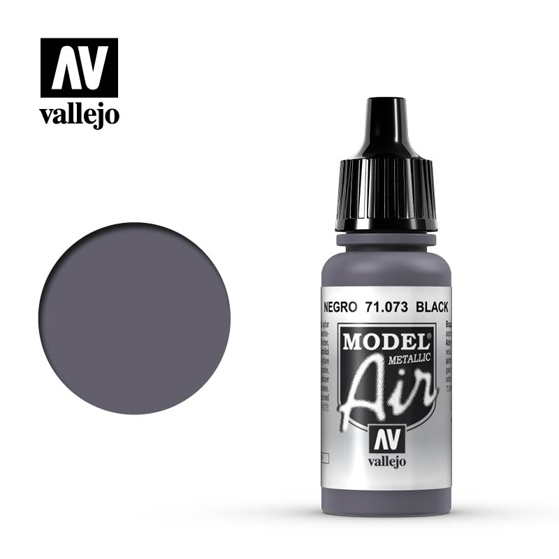 Vallejo Model Air Acrylic Color Airbrush Acrilico Aerografo 71073 Black Metallic Vallejo Model Air Acrylic Color Airbrush Acrilico Aerografo 71073 Black Metallic