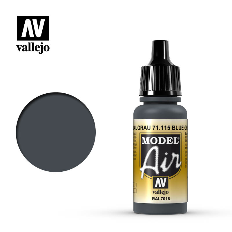 Vallejo Model Air Acrylic Color Airbrush Acrilico Aerografo 71115 Blue Grey