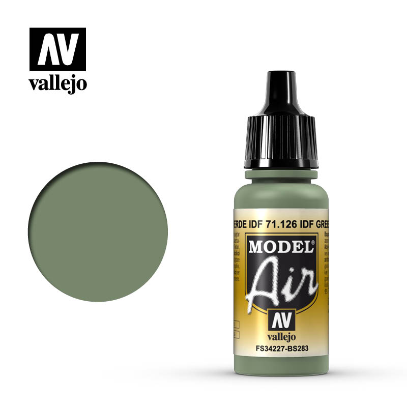 Vallejo Model Air Acrylic Color Airbrush Acrilico Aerografo 71126 Idf Green