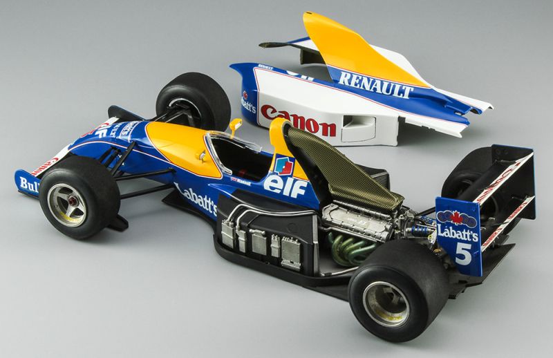 Williams Fw14 [all Metal Engine Details] 1:24 Plastic Model Kit HASEGAWA