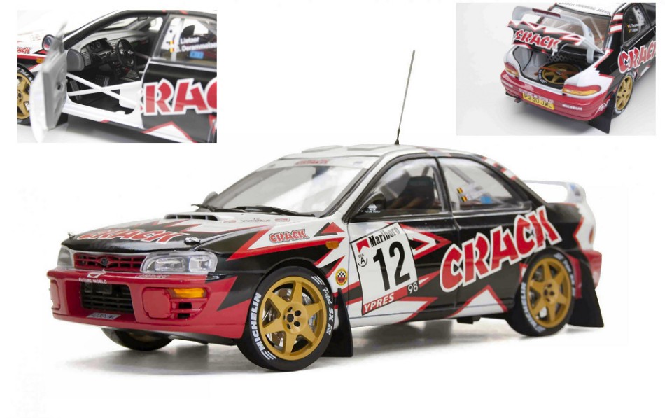 Subaru Impreza 555 #12 Winner Rally Ypres 1998 Litaer / Derammelaere 1:18 Model - Foto 1 di 1