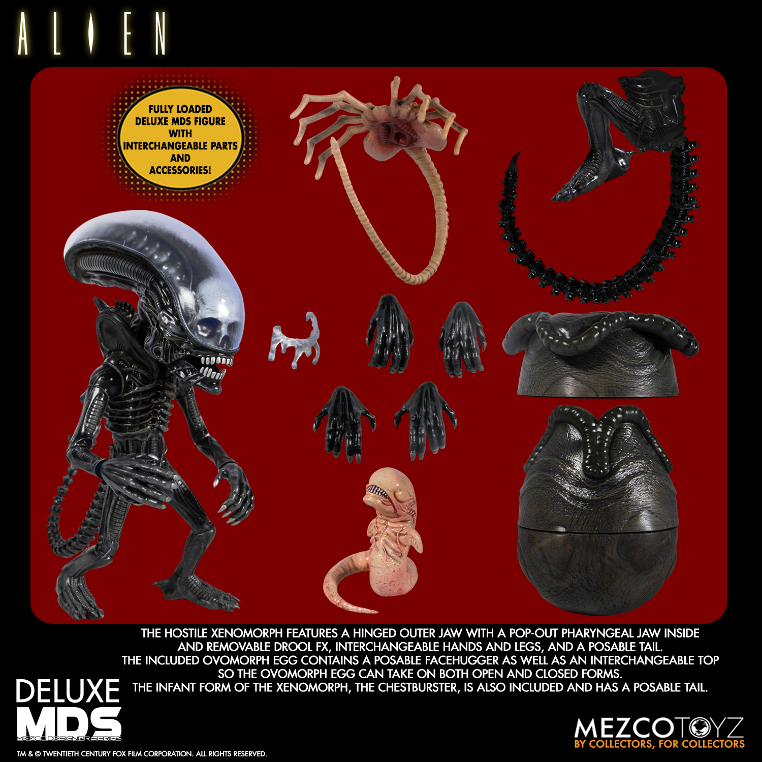 Alien Deluxe MDS Action Figure MEZCO