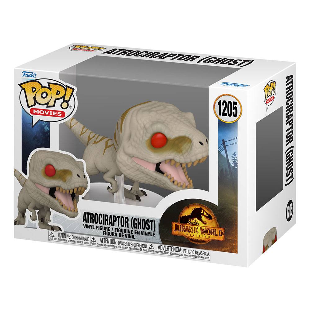 Jurassic World Dominion Atrociraptor (Ghost) POP Movies #1205 Vinyl Figure