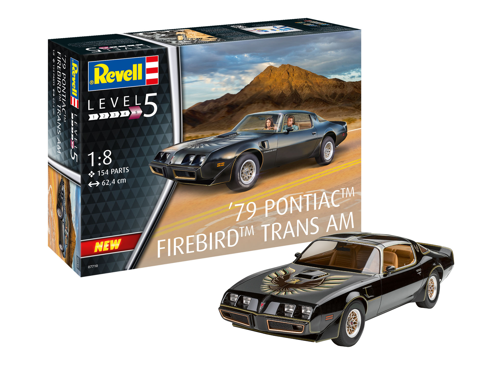 1979 Pontiac Firebird Trans Am 1:8 Plastic Model Kit REVELL