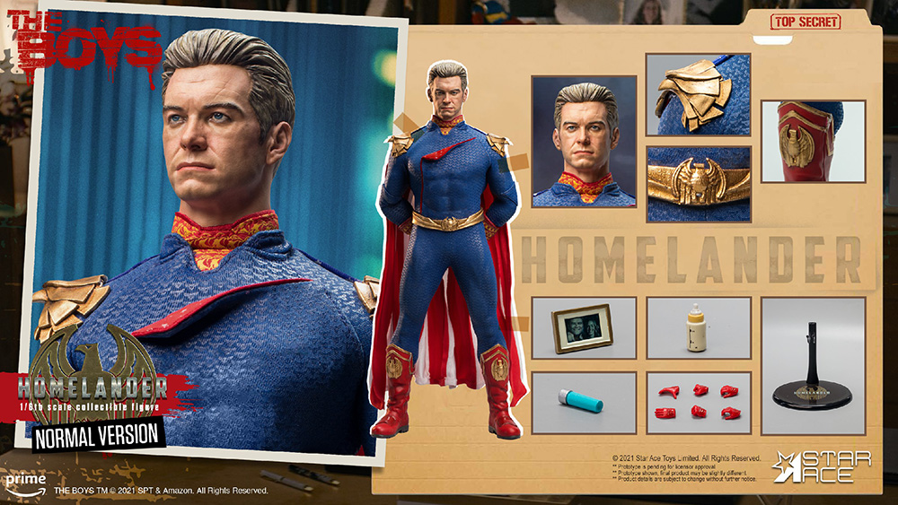 The Boys Homelander Patriota Regular 1/6 Action Figure STAR ACE - Imagen 1 de 3