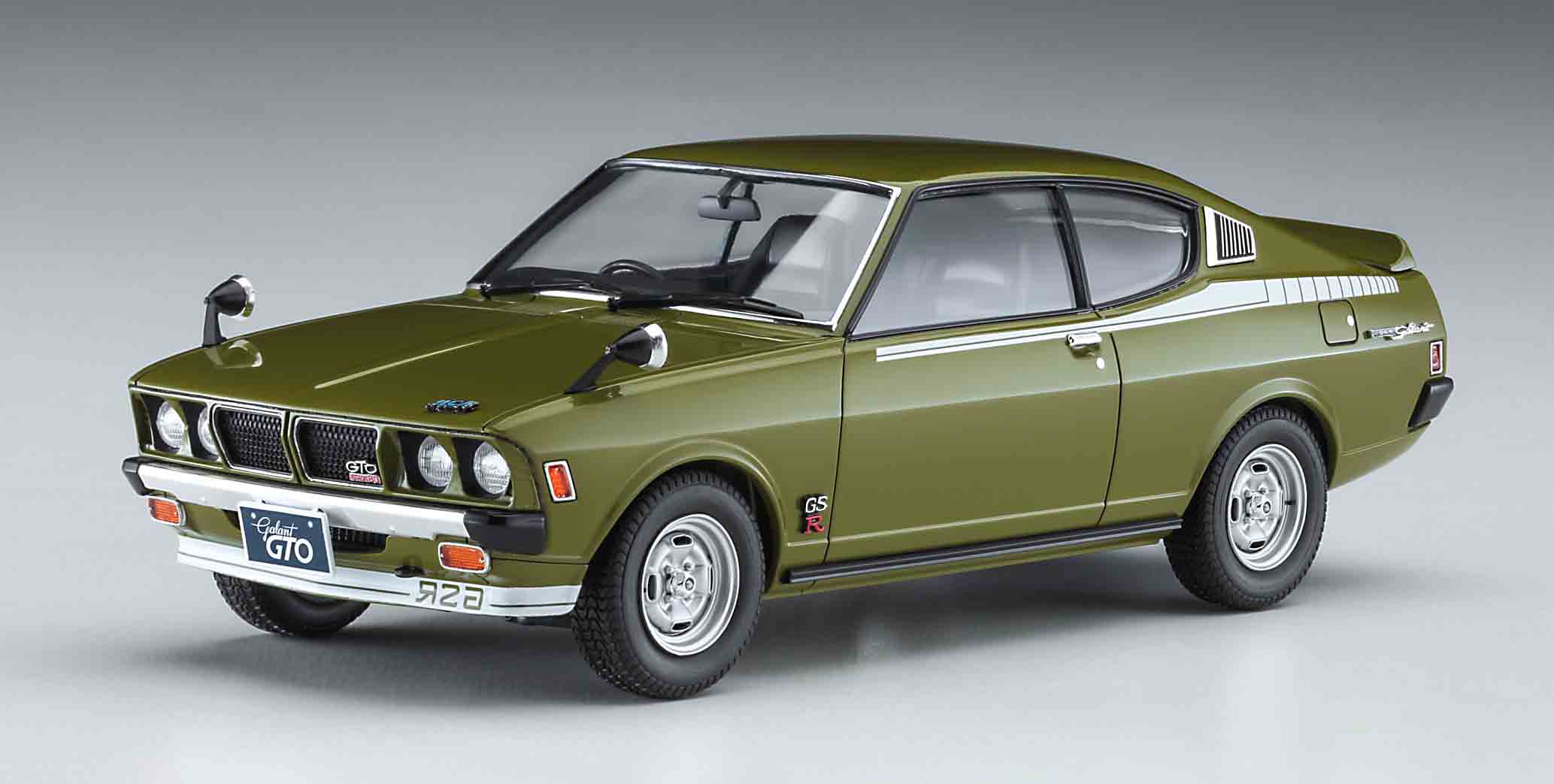 車プラモデル！MITSUBISHI GALANT GTO 2000 GSR Mitsubishi Galant Gto 2000gsr Late Version 1:24 Plastic